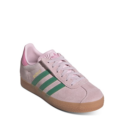 Alternate view of Baskets Gazelle roses et vertes pour jeunes enfants