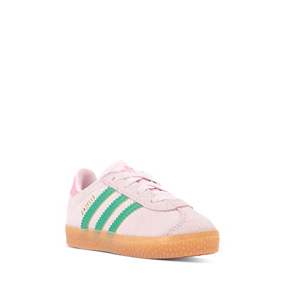 Alternate view of Baskets Gazelle roses et vertes pour tout-petits
