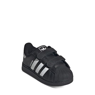 Alternate view of Toddler's Superstar II Sneakers in Black/White