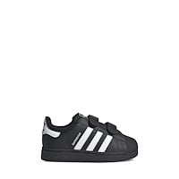 Toddler's Superstar II Sneakers in Black/White