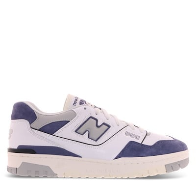 Men's BB550 Sneakers in White/Blue