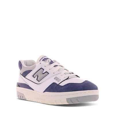 Men's BB550 Sneakers in White/Blue Alternate View