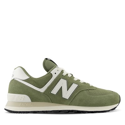 Men's 574 Sneakers in Olive/Off-White
