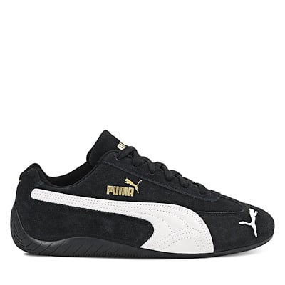 Men's Speedcat OG Sneakers in Black/White