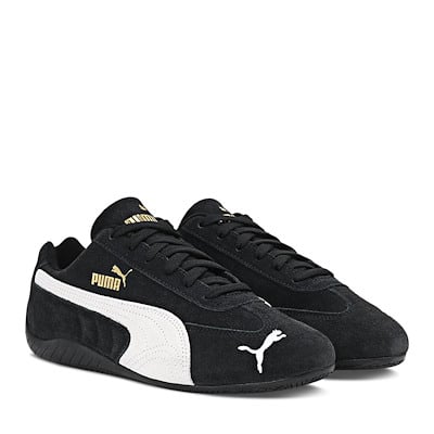 Men's Speedcat OG Sneakers in Black/White Alternate View