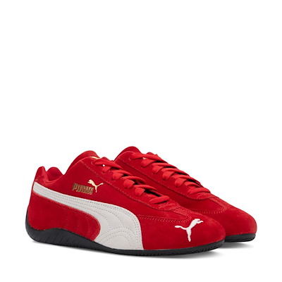 Men's Speedcat OG Sneakers in Red/White Alternate View