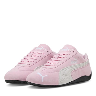 Women's Speedcat OG Sneakers in Pink/White Alternate View