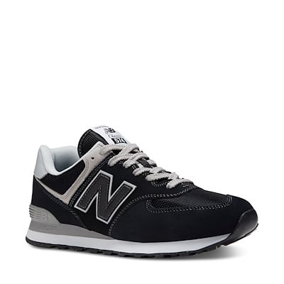 Alternate view of Women's 574 Sneakers in Black/Grey/White