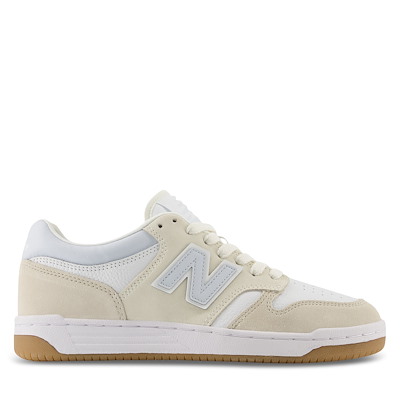 Baskets BB480 beiges, bleu pâle et blanches