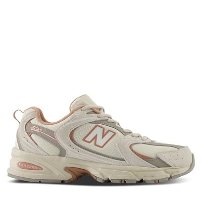 530 Sneakers in Beige/Taupe/Burnt Orange