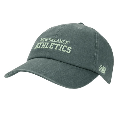 Casquette athlétique à 6 panneaux verte