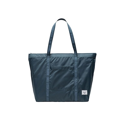 Main view of Portland Packable Tote Bag in Blue