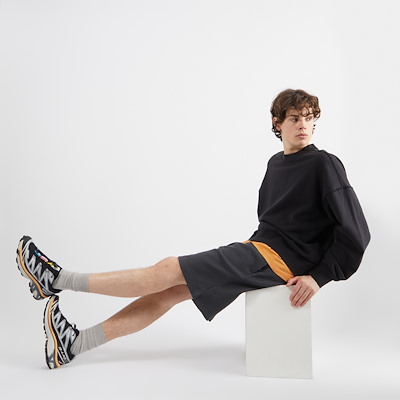 Alternate view of XT-6 Sneakers in Black/Silver/Orange