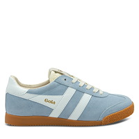 Baskets Elan bleu pâle et blanches pour femmes