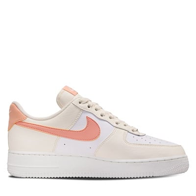 Women's Air Force 1 '07 Sneakers in Ivory/Apricot