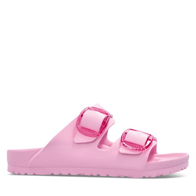 Main view of Women's Arizona Big Buckle EVA Sandals in Pink