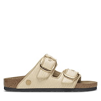 Women's Arizona Buckle Sandals in Natural Raffia
