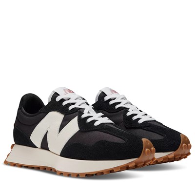 Alternate view of Women's 327 Sneakers in Black/White