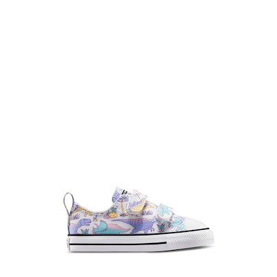 Toddler's Chuck Taylor All Star Dinosaur Easy On Sneakers in White