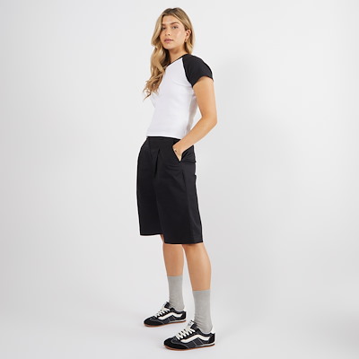 Alternate view of Women's Super Lowpro Sneakers in Black/Off-White