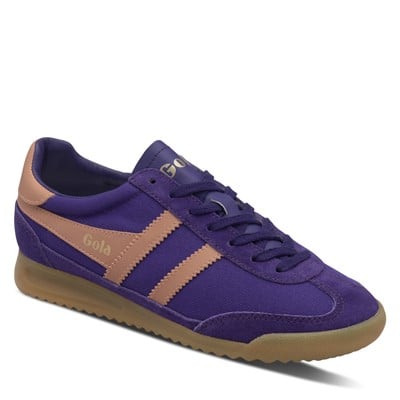 Gola Women s Tornado Sneakers in Purple Orange Size 7 Suede