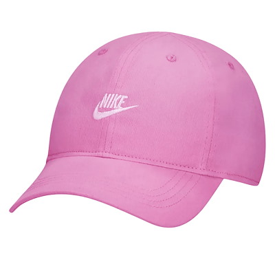 Main view of Kid's Club Unstructured Futura Cap in Pink