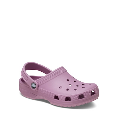 Alternate view of Little Kid's Classic Clogs in Hydrangea Pink