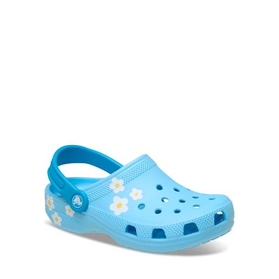 Alternate view of Little Kid's Classic Daisy Clogs in Blue