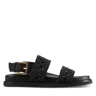 Main view of Women's Eve Sandals in Black