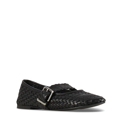 Alternate view of Ballerines Leonie Woven noires pour femmes