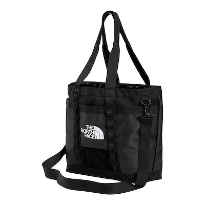 Explore Utility Tote Bag in Black/White Alternate View