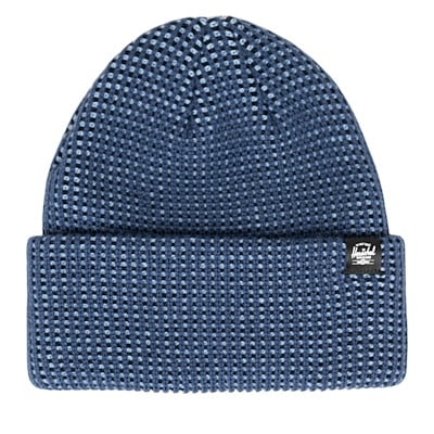 Rowan Plaited Beanie in Blue