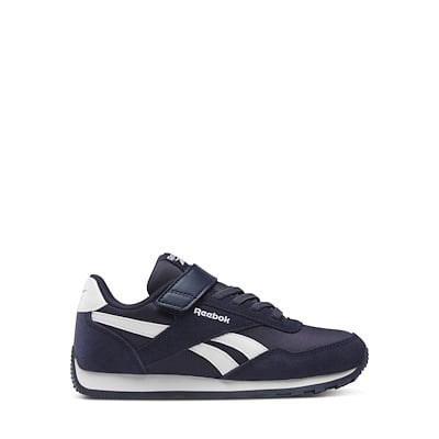 Baskets Glide Low bleu marine et blanches pour jeunes enfants