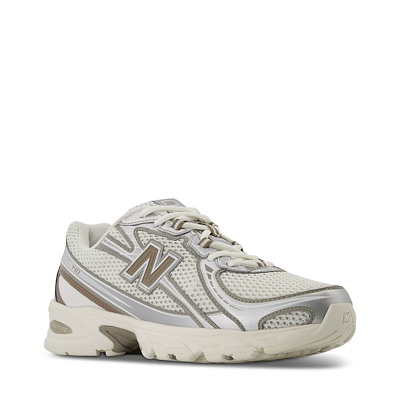 740 Sneakers in Cream/Brown/Silver Alternate View