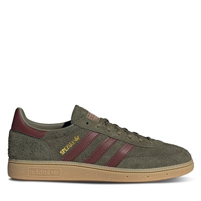 Men's Handball Spezial Sneakers in Dark Green/Brown