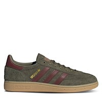 Men's Handball Spezial Sneakers in Dark Green/Brown