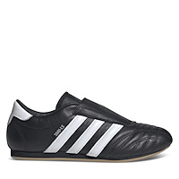 Baskets Taekwondo sans lacets noires et blanches pour femmes