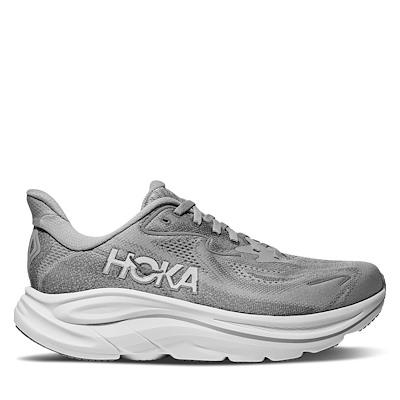 Baskets Clifton 10 grises et blanches pour femmes