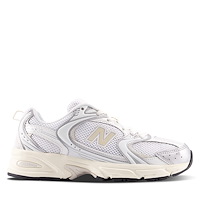 530 Sneakers in White/Linen