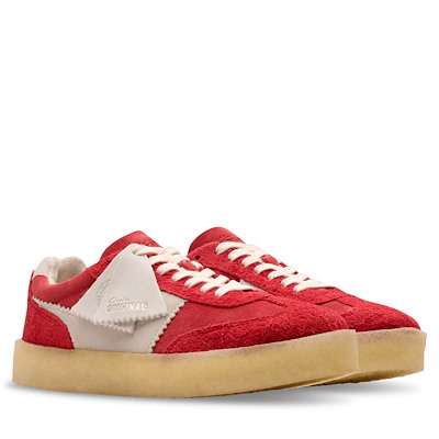 Alternate view of Women's Tor 80 Sneakers in Red/Off-White