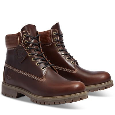 Men's 6-Inch Premium Waterproof Boots in Brown Alternate View