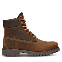 Men's 6-Inch Premium Waterproof Boots in Nubuck Taupe