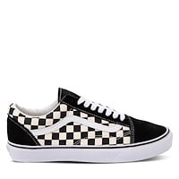 Old Skool Checkerboard Sneakers in Black/White