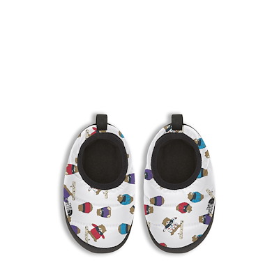 Mules Bear Tent blanches et noires pour bébés/tout-petits Alternate View