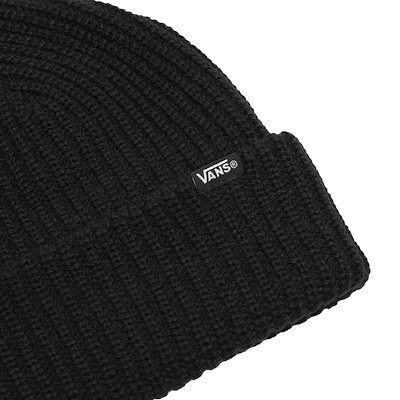 Core Basic Cuff Beanie in Black Alternate View