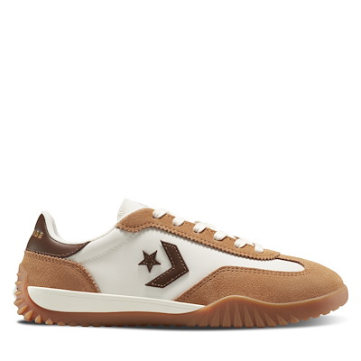 Run Star Trainer Sneakers in Brown/White/Tan