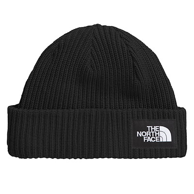 Tuque doublée Salty noire et blanche pour enfants
