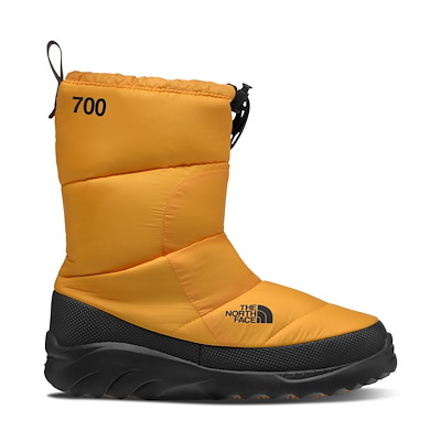 Nuptse Traction Booties in Yellow | Little Burgundy