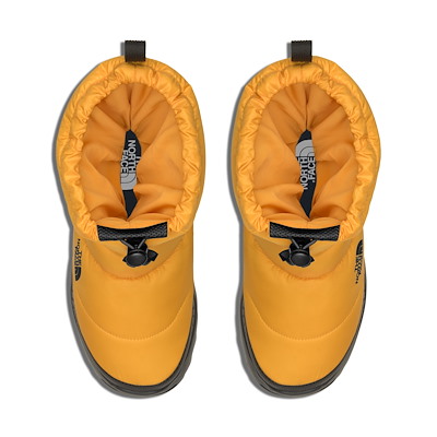 Nuptse Traction Booties in Yellow | Little Burgundy