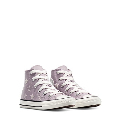 Alternate view of Little Kids' Chuck Taylor All Star Hi Sneakers in Purple/Star Print